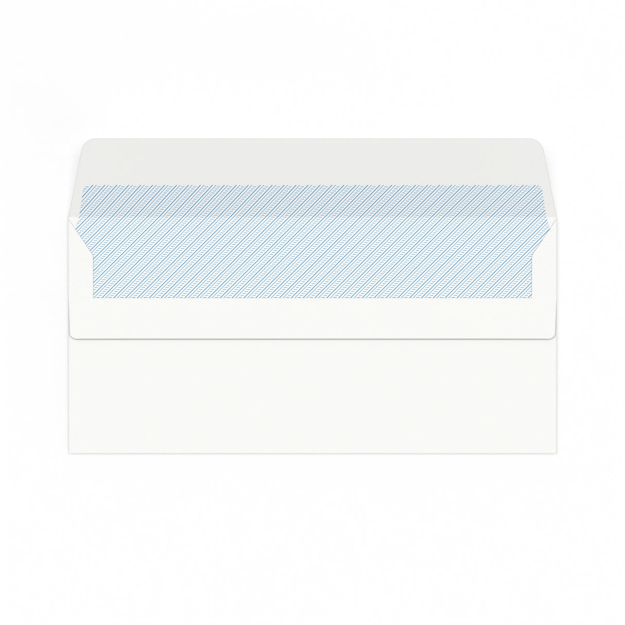 DL Hvid kuvert med indvendigt tryk 100GSM (110 x 220mm)
