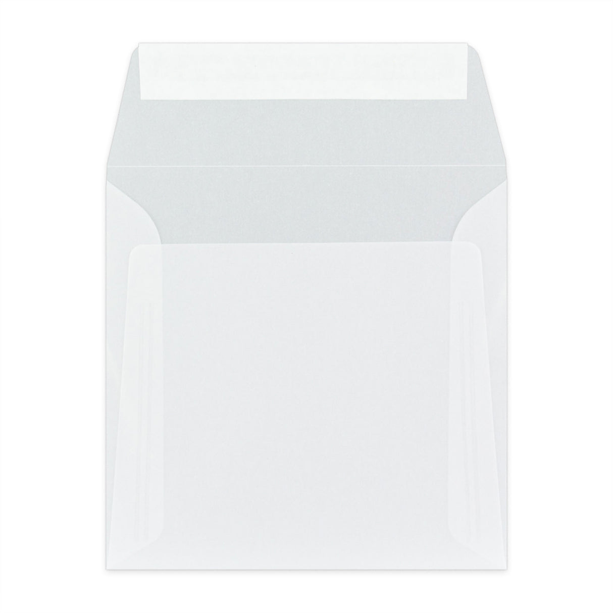 Farvede gennemsigtige kuverter