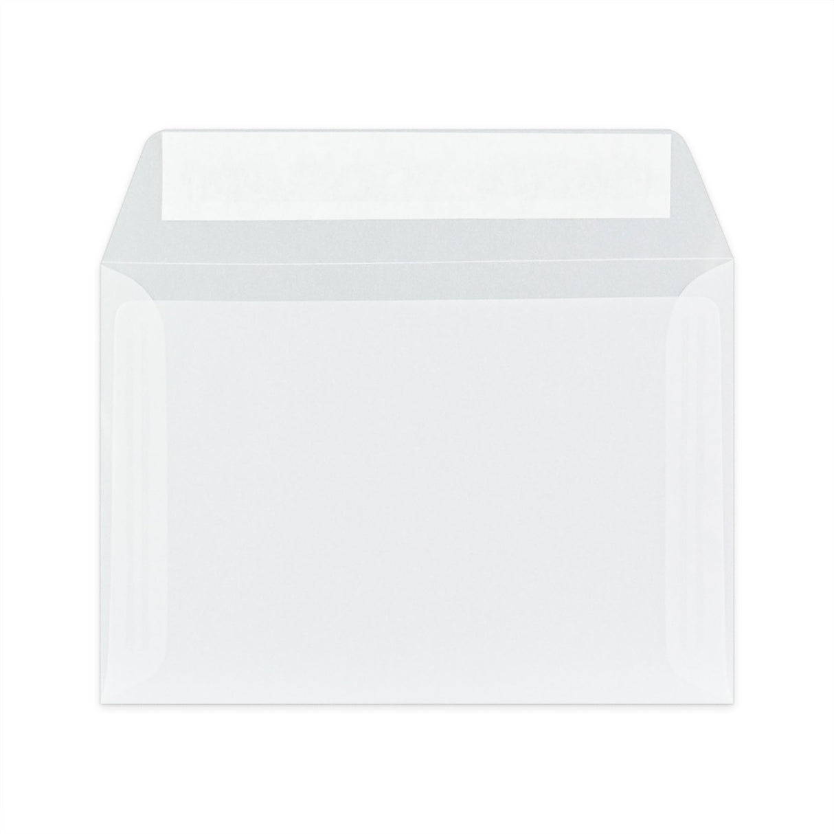 Farvede gennemsigtige kuverter