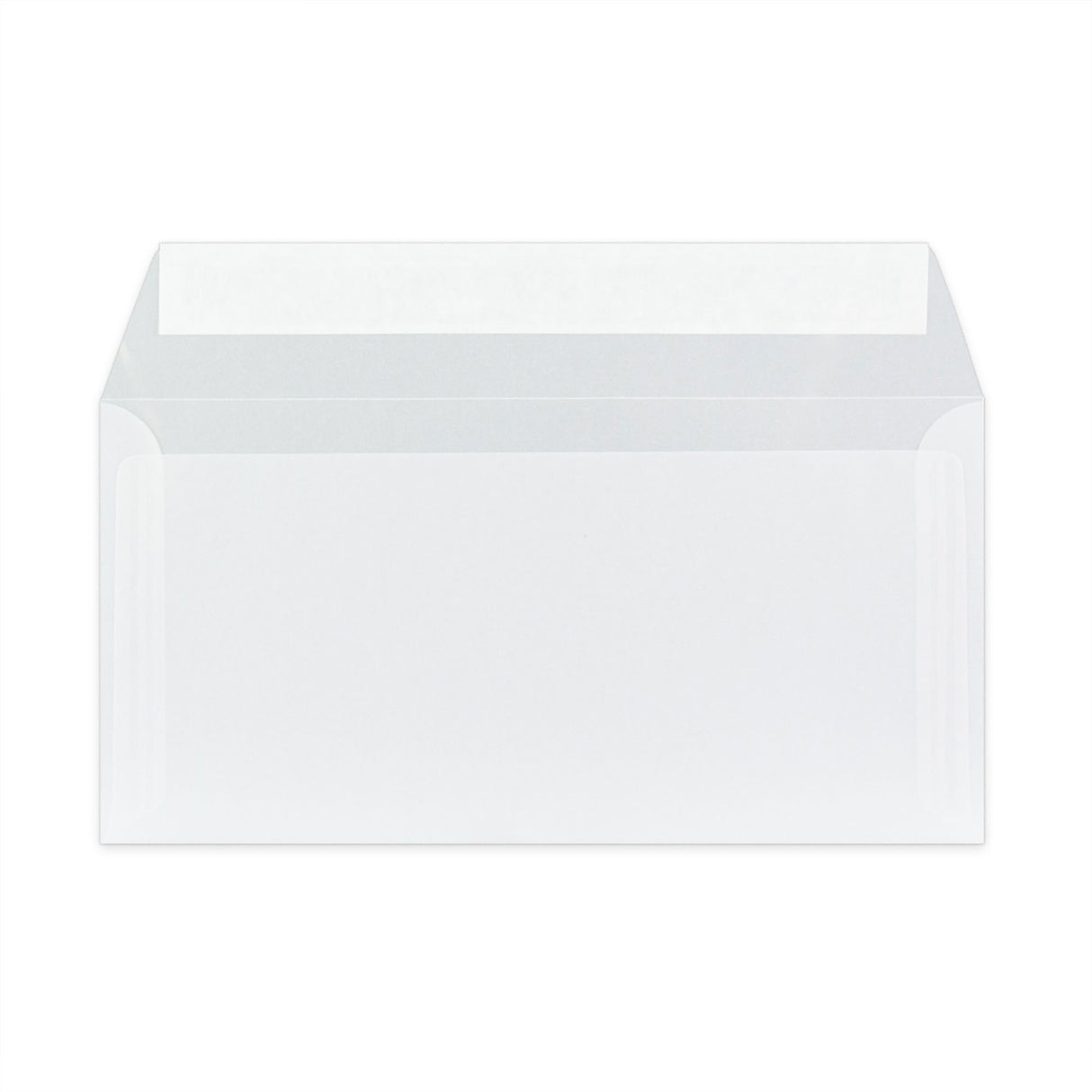 Farvede gennemsigtige kuverter