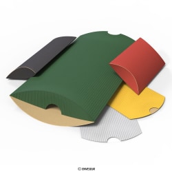 Pudeæsker af bølgepap