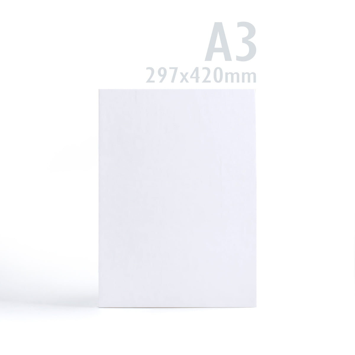 A3 Hvid Kort 300 g/m² pakke med 50 stk