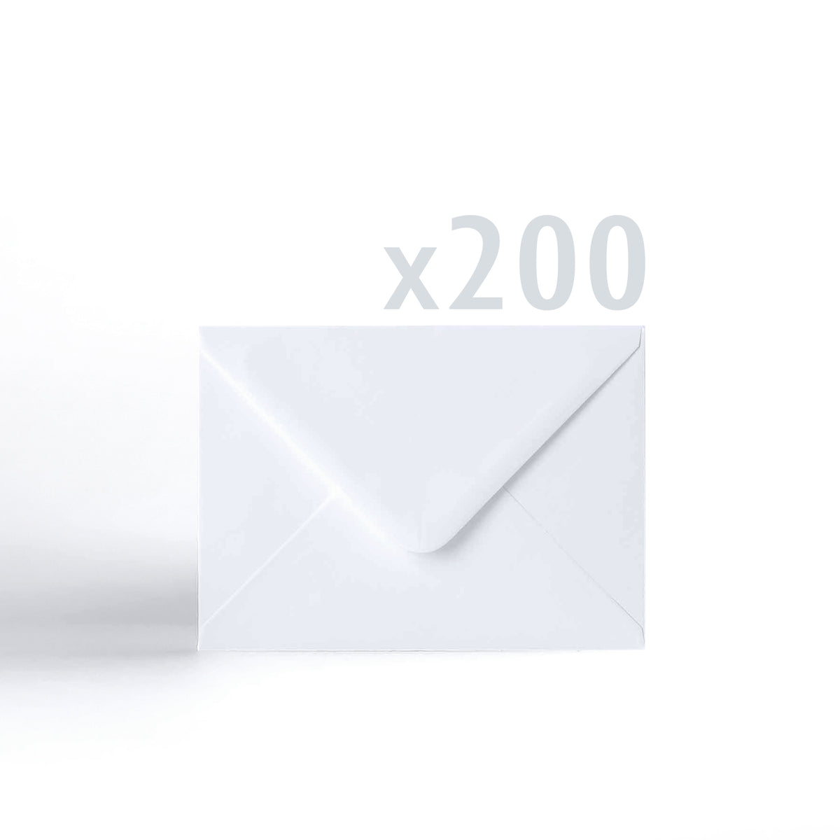 Hvide Kuverter 100 g/m² pakke med 200 stk