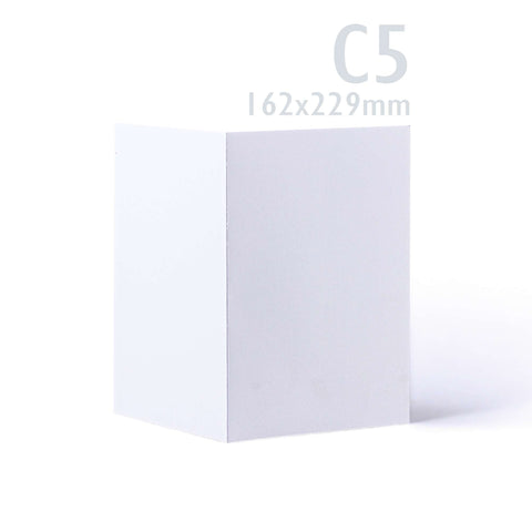 White Smooth Cards & Envelopes Pack White 121x121 mm + 120x120 mm