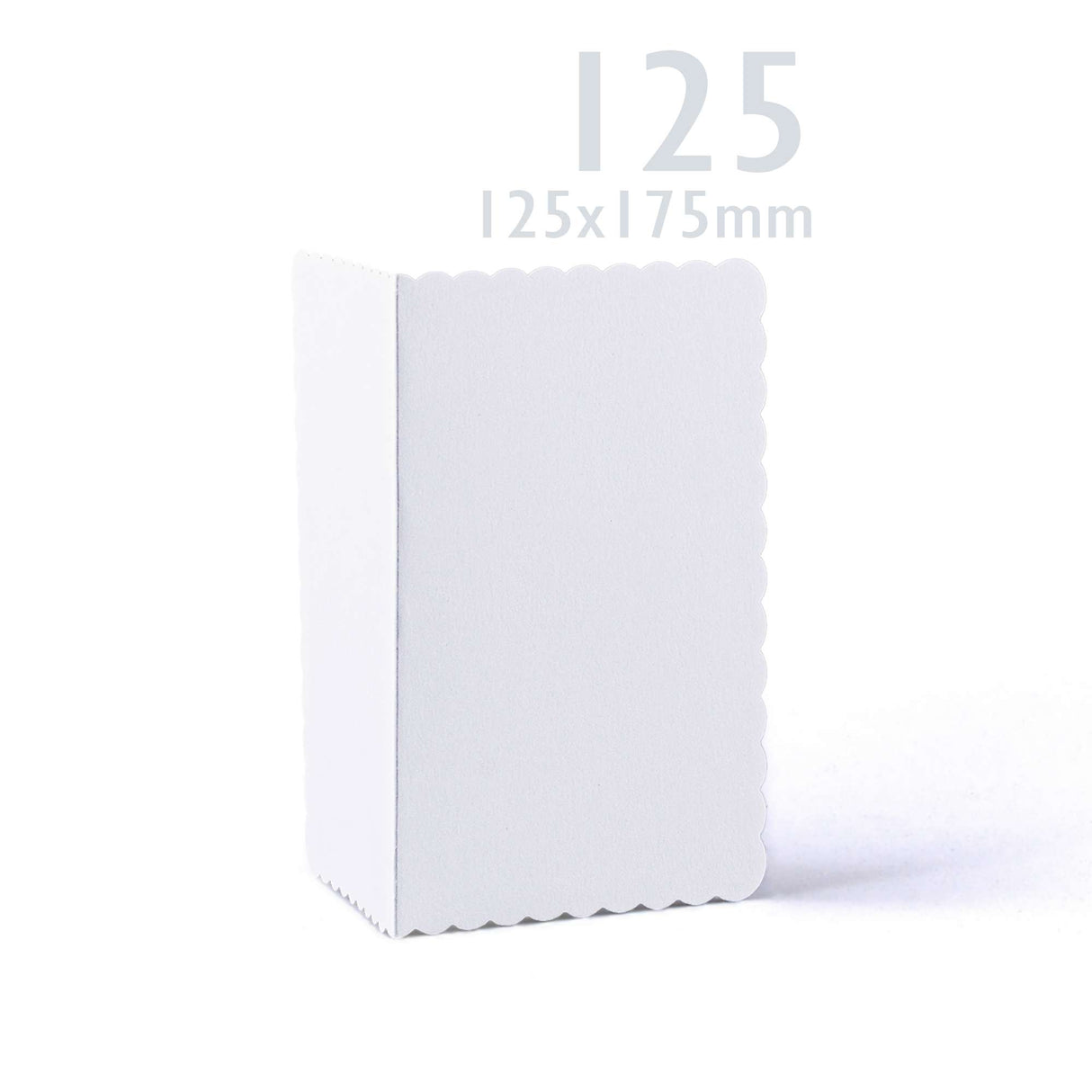 Kort og kuverter med bølget kant – pakke