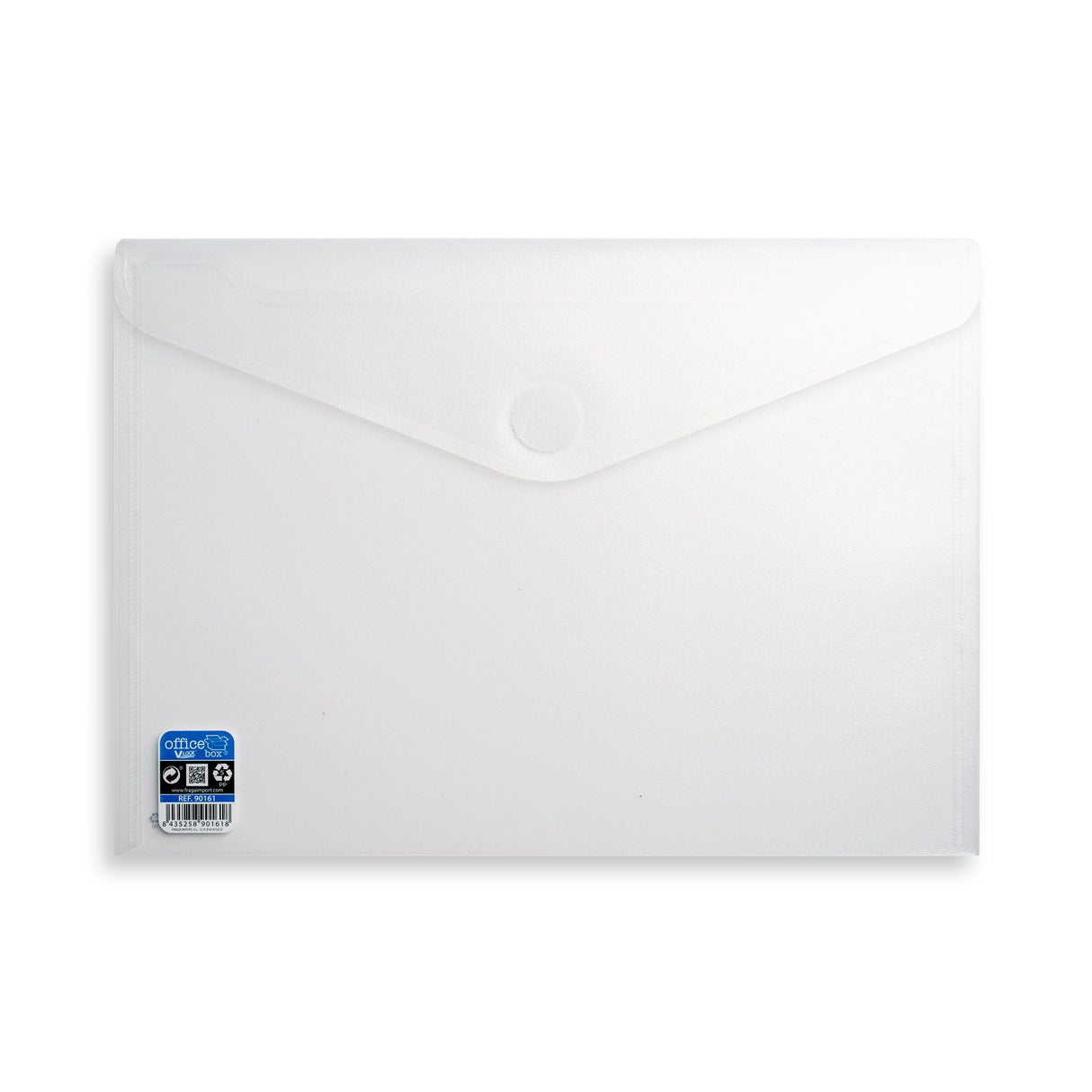 Halvgennemsigtige polypropylenkonvolutter med velcrolukning