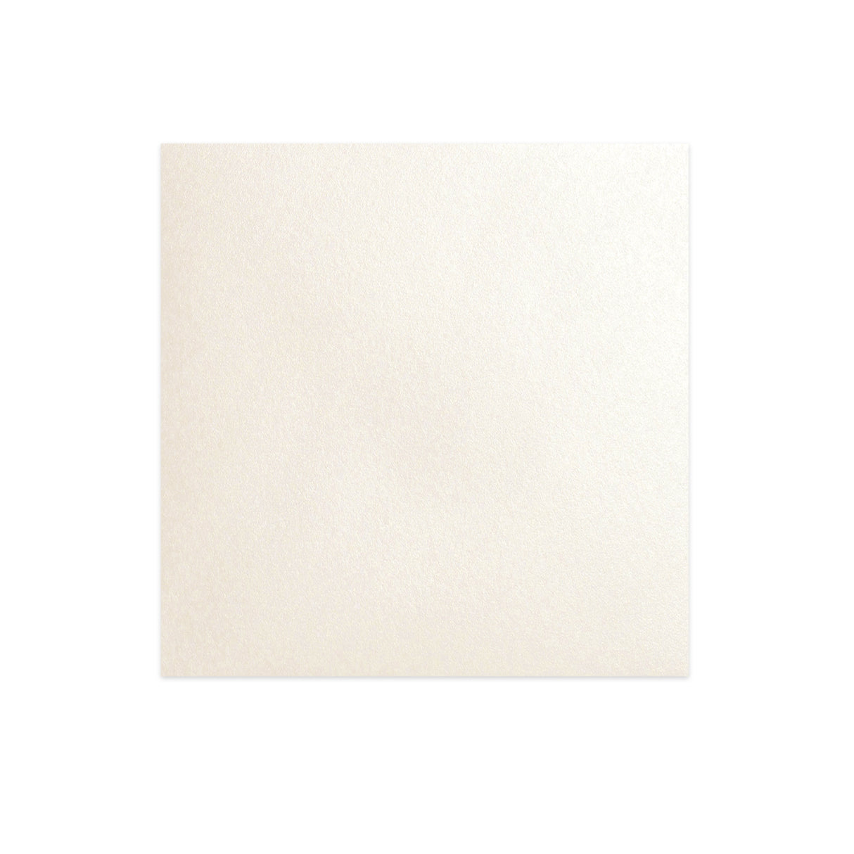 Østersfarvet kuvert - diamantklap 155x155 mm