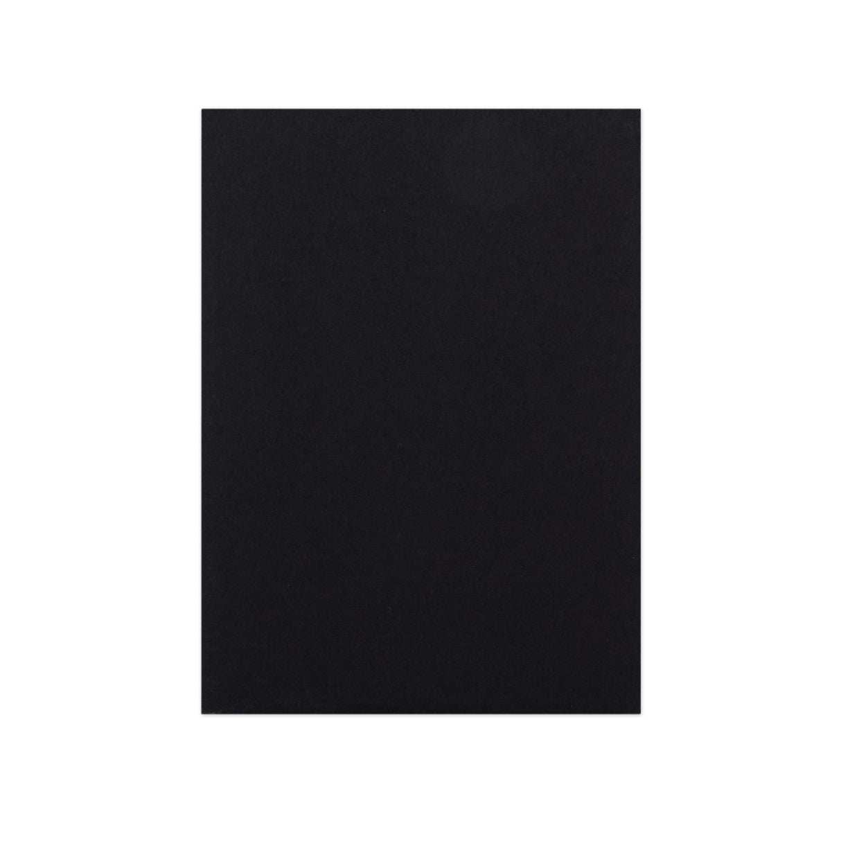 Sort Kuvert med Kartonbagside 162x114 mm (C6)