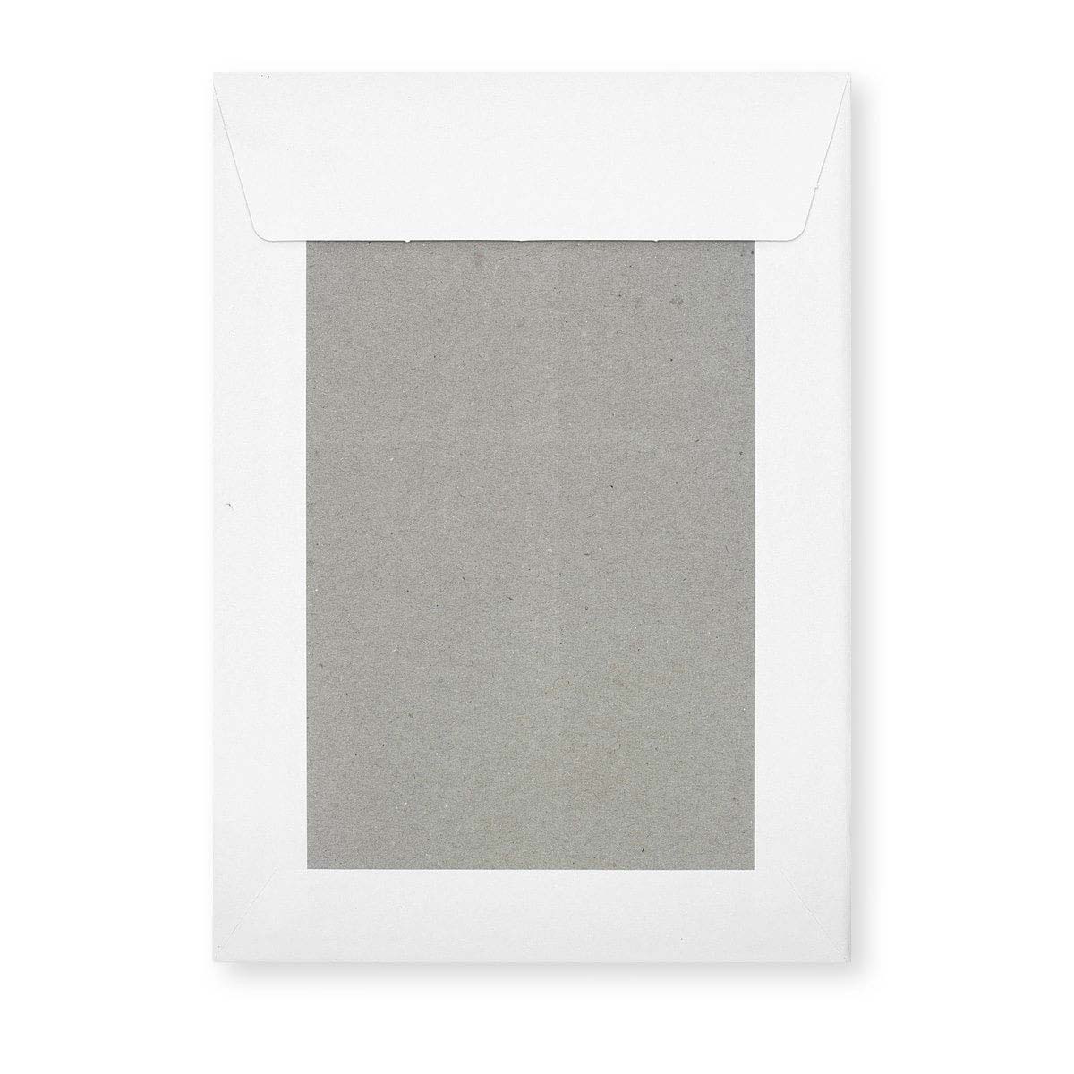 Hvidt Kuvert med Kartonbagside 229x162 mm (C5)
