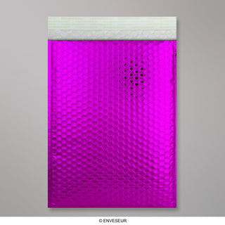 Boblekuvert med metallisk glans