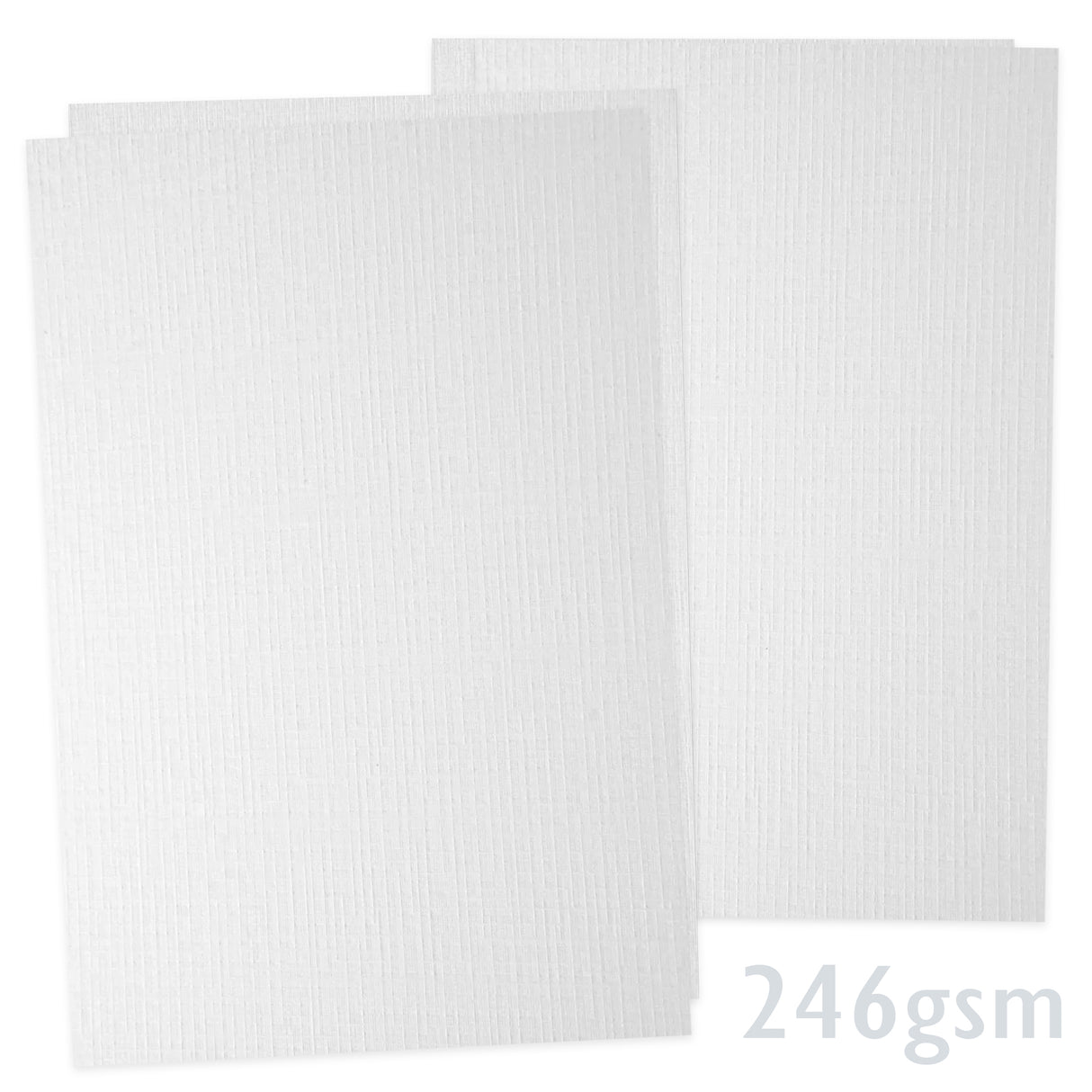 Ribbet papir 246g/m²