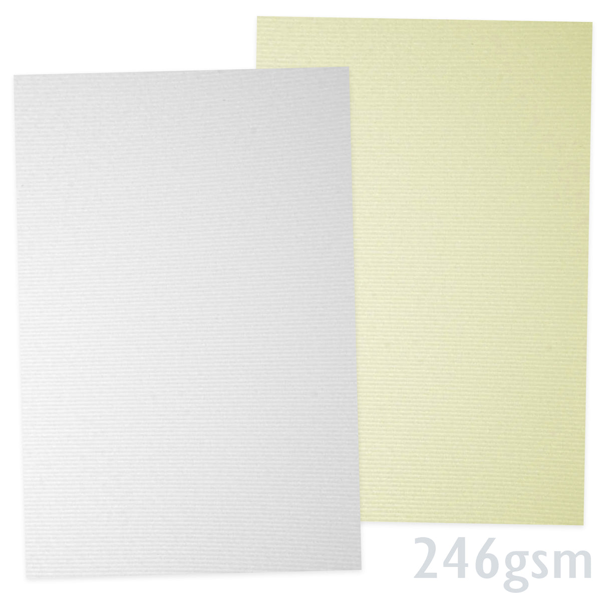 Linnedstruktureret papir 246g/m²