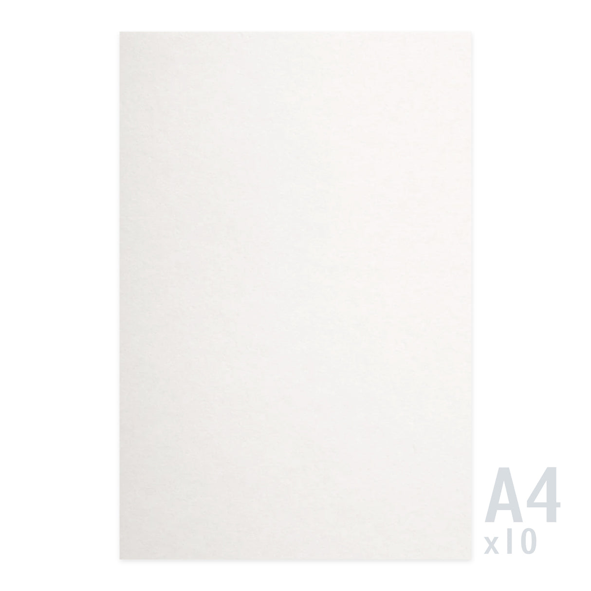 Hvidt papir 360g/m² - 10 A4 ark