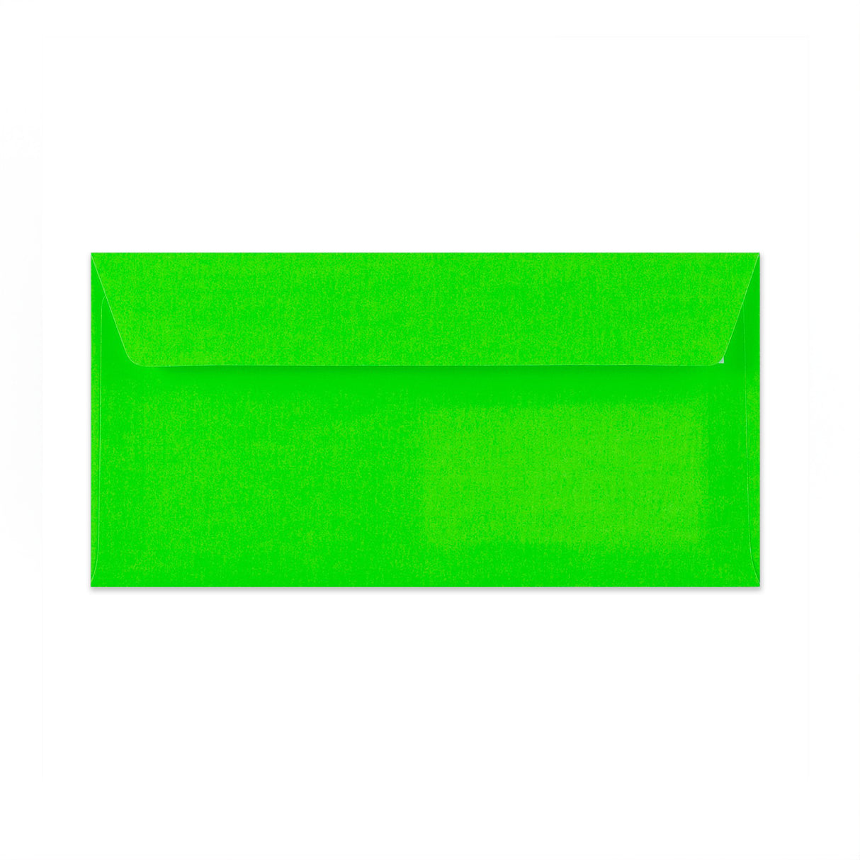 Neon-grøn konvolut 110x220 mm (DL)