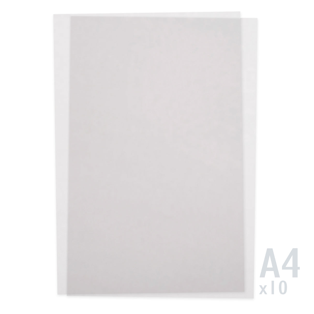 Gennemsigtigt papir 90g/m² - 10 A4 ark