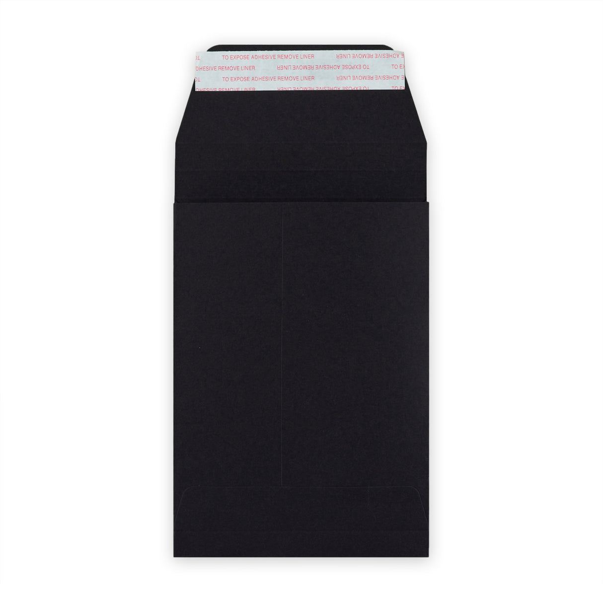 Sort post-marque-konvolut 162x114x25 mm (C6)