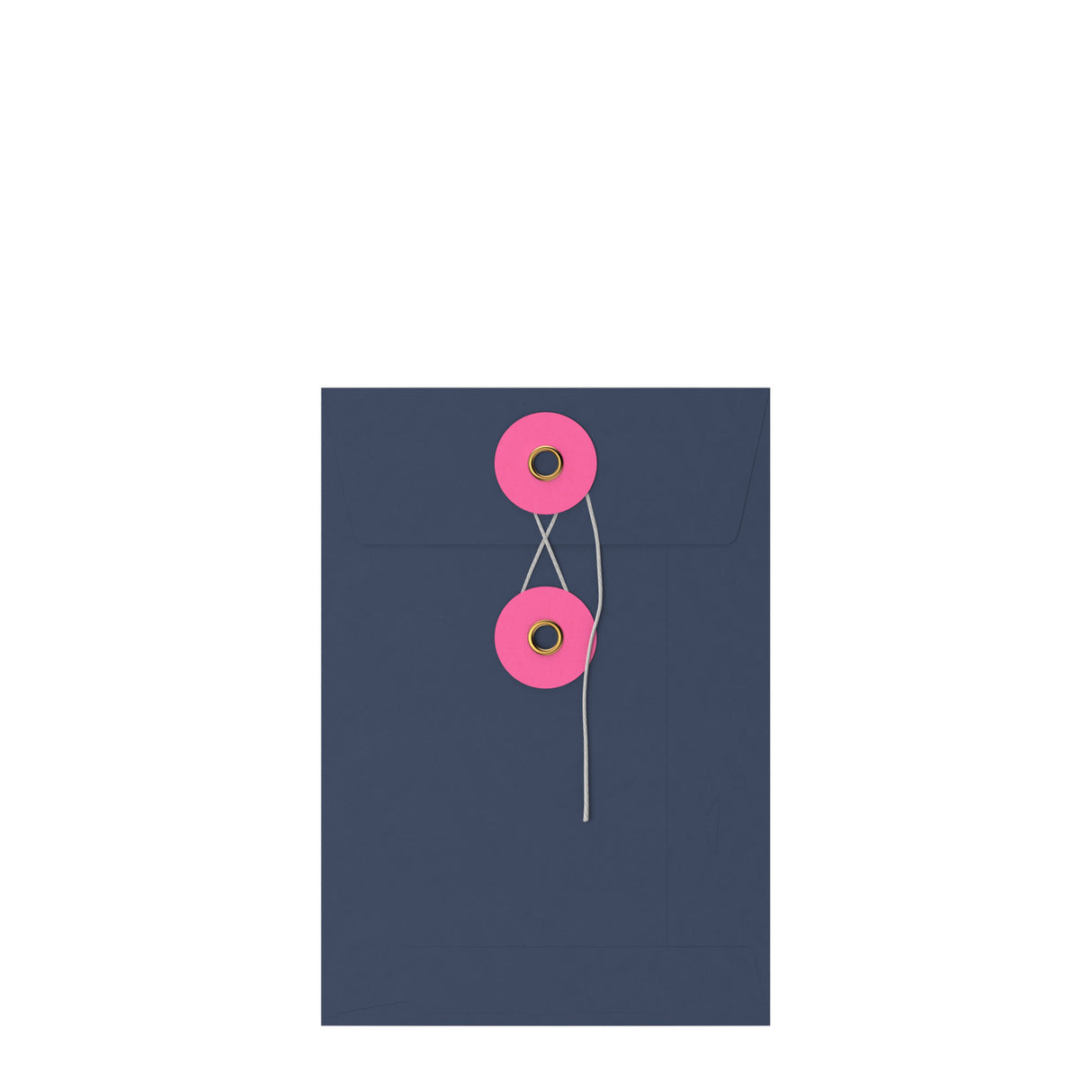 Farvede kuverter med snor- og skivelukning