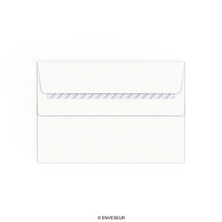 Hvid konvolut 114x162 mm (C6)