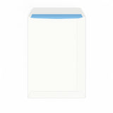 Hvid konvolut med lodret vindue 229x162 mm (C5)