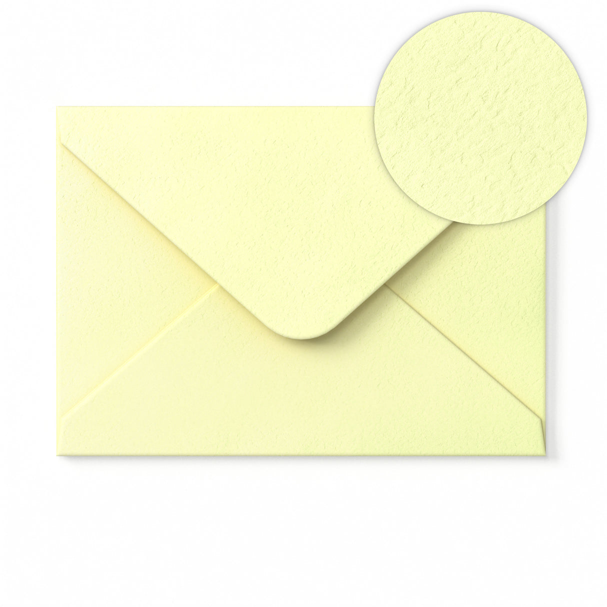 Elfenbensfarvet Kuvert med Hamret Struktur 162x229 mm (C5)