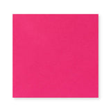 Fuschia-lyserød konvolut 140x140 mm