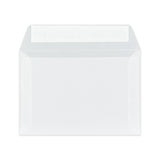 Farvede gennemsigtige kuverter