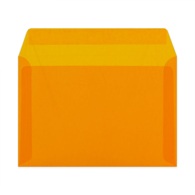 Translucent Envelopes Orange 162 x 229 mm (C5)