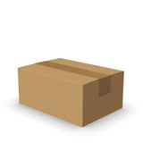 Papkasser med flaplukning til forsendelse