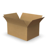 Papkasser med flaplukning til forsendelse