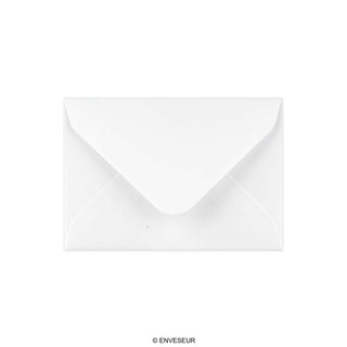 Hvidvævet konvolut 70x100 mm