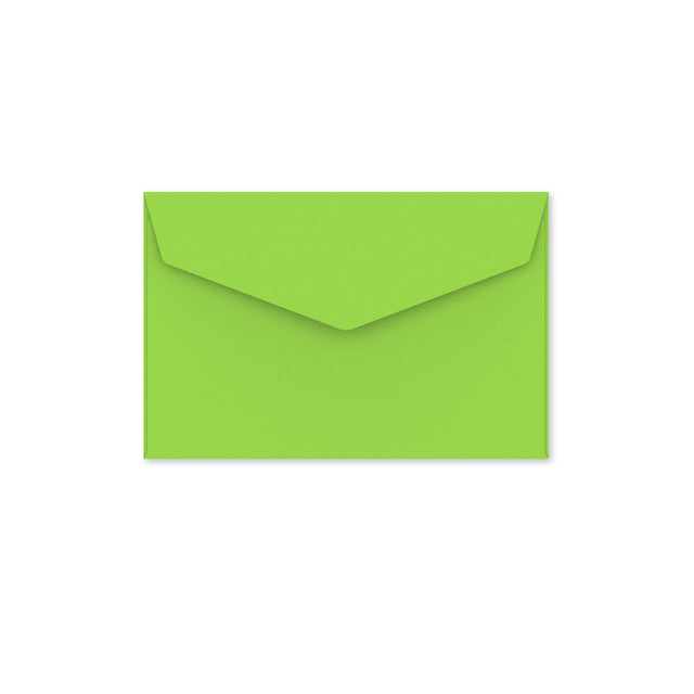 V-Flap Peel and Seal Envelopes Green 62 x 94 mm