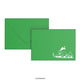 Christmas Envelope – Toy Train Dark Green 114 x 162 mm (C6)