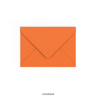 Flamme orange konvolut 133x184 mm
