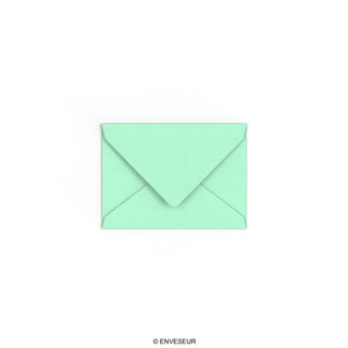 Jadegrøn konvolut 82x113 mm (C7)
