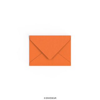 Flamme orange konvolut 82x113 mm (C7)