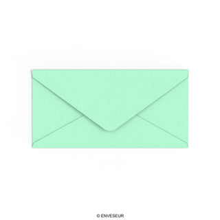 Jadegrøn konvolut 110x220 mm (DL)