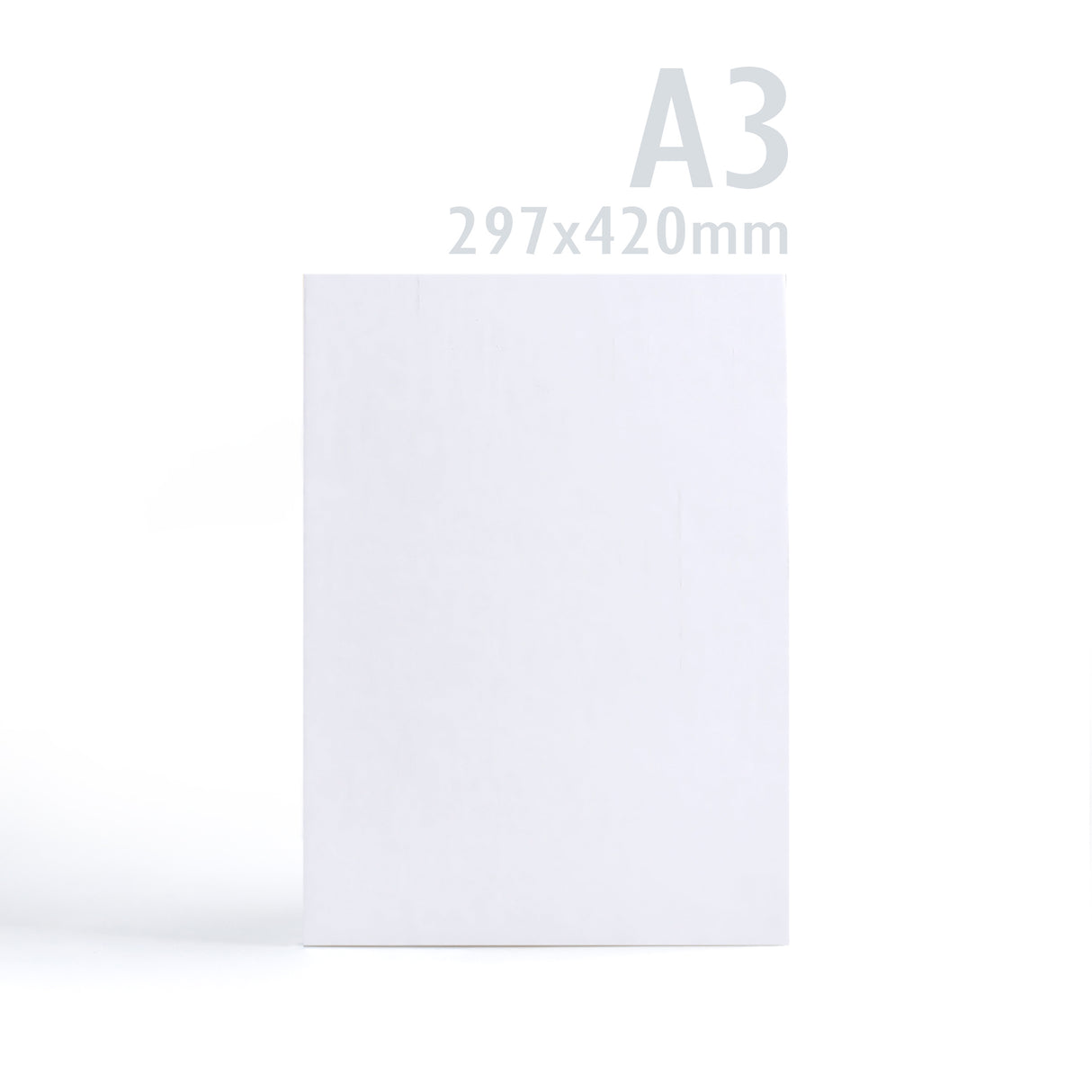 A3 Hvid Kort 300 g/m² pakke med 50 stk