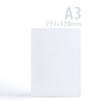A3 Hvid Kort 300 g/m² pakke med 50 stk