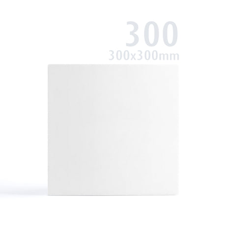 300x300 Hvid Premier kort 250 g/m² pakke