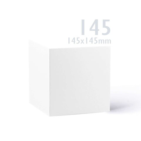 White Smooth Cards & Envelopes Pack White 121x121 mm + 120x120 mm