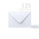 White Smooth Cards & Envelopes Pack White 121x121 mm + 120x120 mm