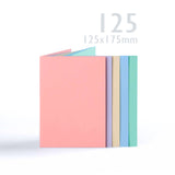 Assorterede pastelkort 225 g/m² & kuverter 100 g/m²