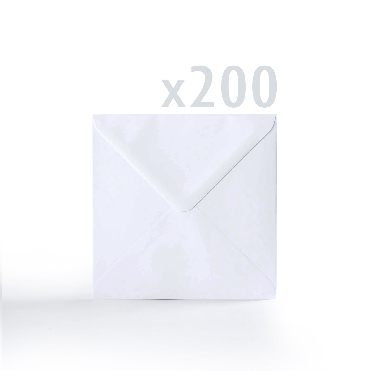 Hvide Kuverter 100 g/m² pakke med 200 stk