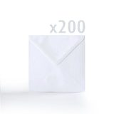 Hvide Kuverter 100 g/m² pakke med 200 stk