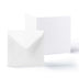 White Smooth Cards & Envelopes Pack White 130x130 mm + 125x125 mm