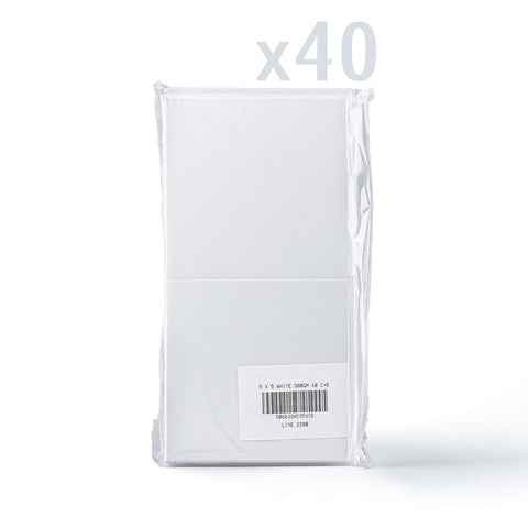 White Smooth Cards & Envelopes Pack White 121x121 mm + 120x120 mm