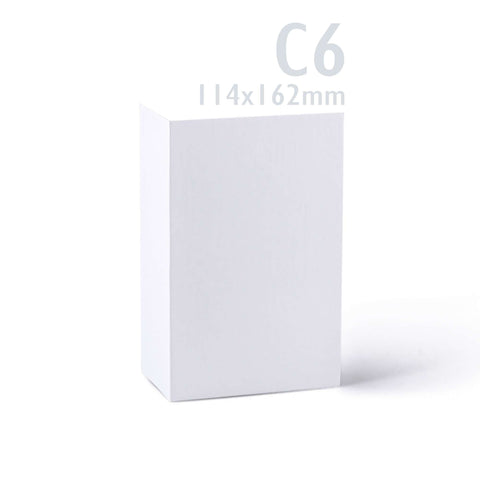 White Smooth Cards & Envelopes Pack White 121x121 mm + 120x120 mm