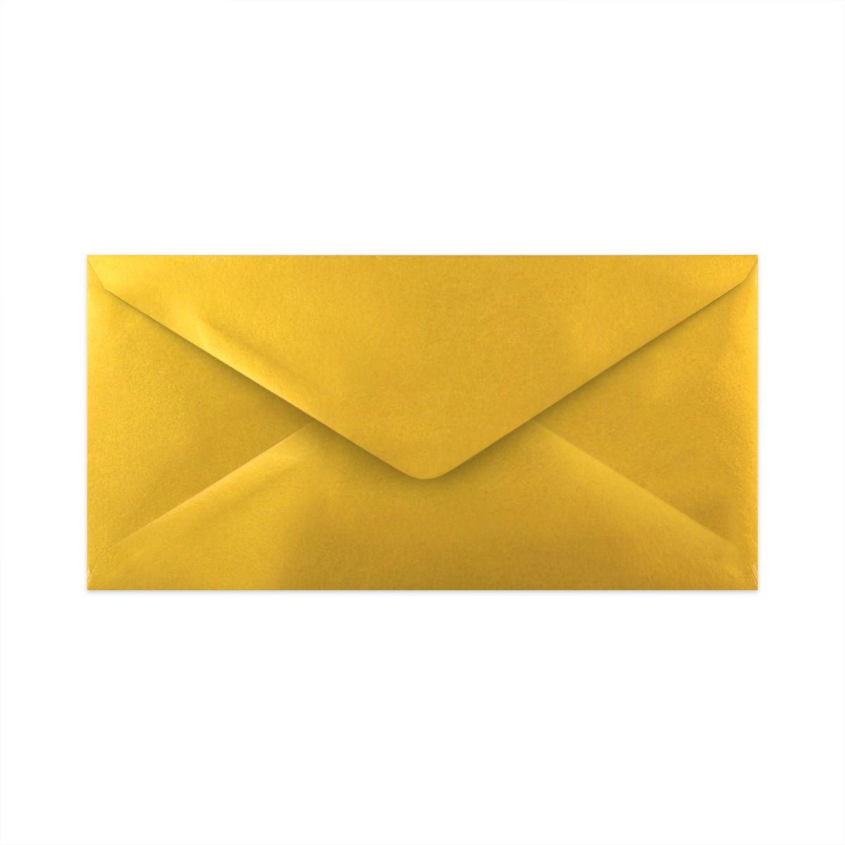 Metallisk guldkonvolut 110x220 mm (DL) — D04DL | Danmarks kuverter
