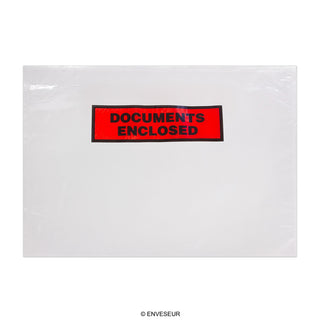 Gennemsigtig dokumentlomme – Trykt