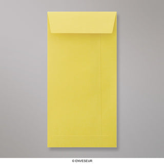 Mørkegul konvolut med lomme 220x110 mm (DL)